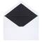 5.25" x 7.25" Black Foil Lined Envelopes by Recollections™, 10ct.
